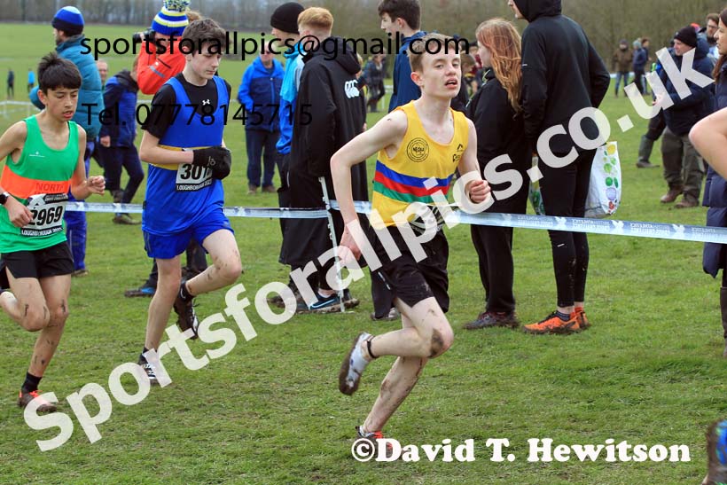 Boys Under-13s 2023 UK CAU Inter Counties Cross Country Champs, Prestwold Hall, Loughborough. Photo: David T. Hewitson/Sports for All Pics
